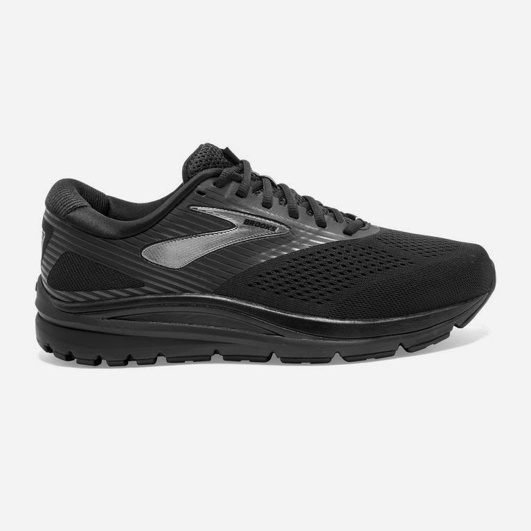 Brooks Addiction 14 Mens Road Running Shoes Ireland Black/Charcoal/Black (PSJF-69417)